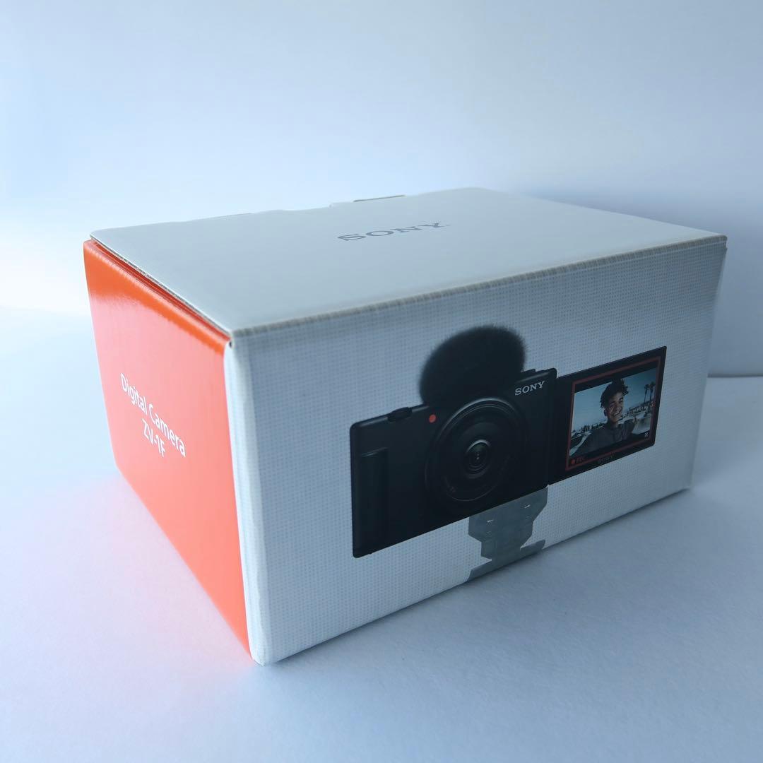 【2025年7月購入！極美品】SONY ZV-1F（ほぼ未使用）純正付属品完備