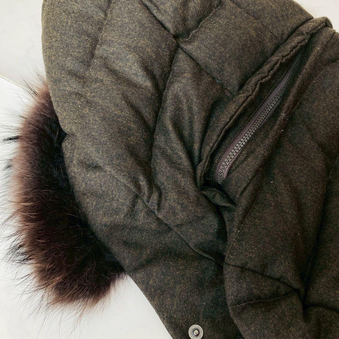 極美品✨️タトラス　ラビアナ　ダウンコート　ダークブラウン　サイズ01