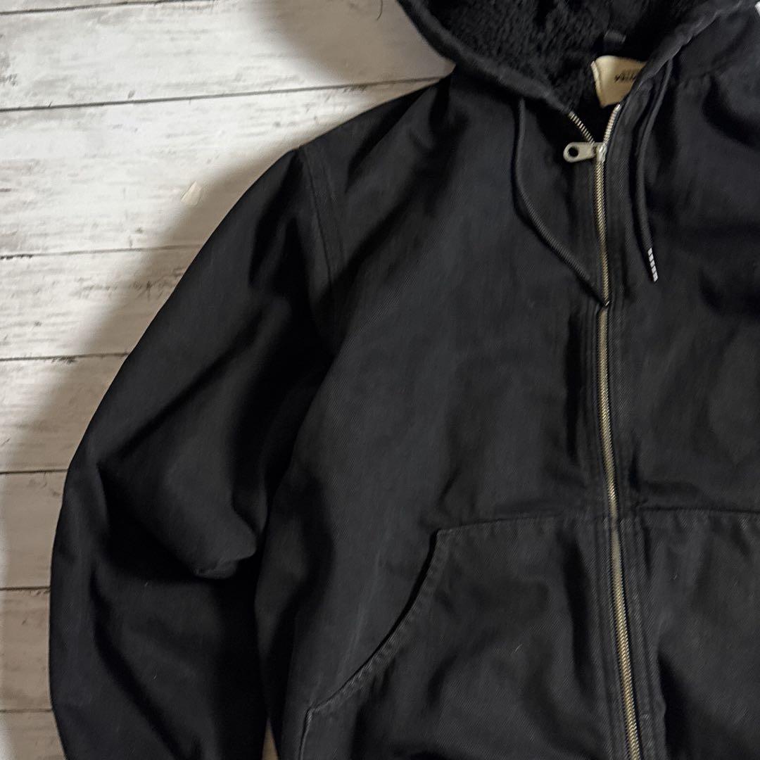 ゆ*ん様 PULL&BEAR 裏ボア ダック コットンアクティブジャケット ブラ