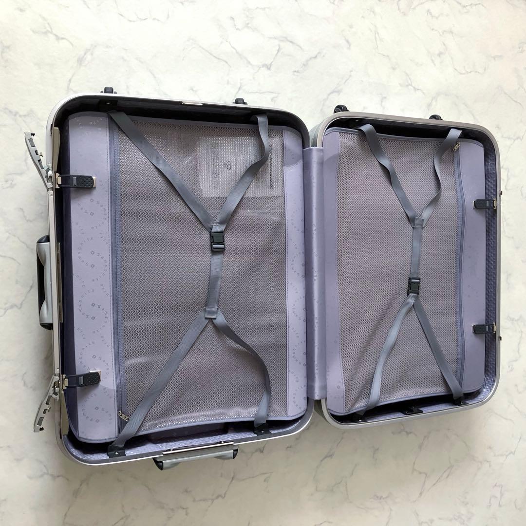 廃盤 サムソナイト シルエットMV 97ℓ スーツケース シルバー　大容量