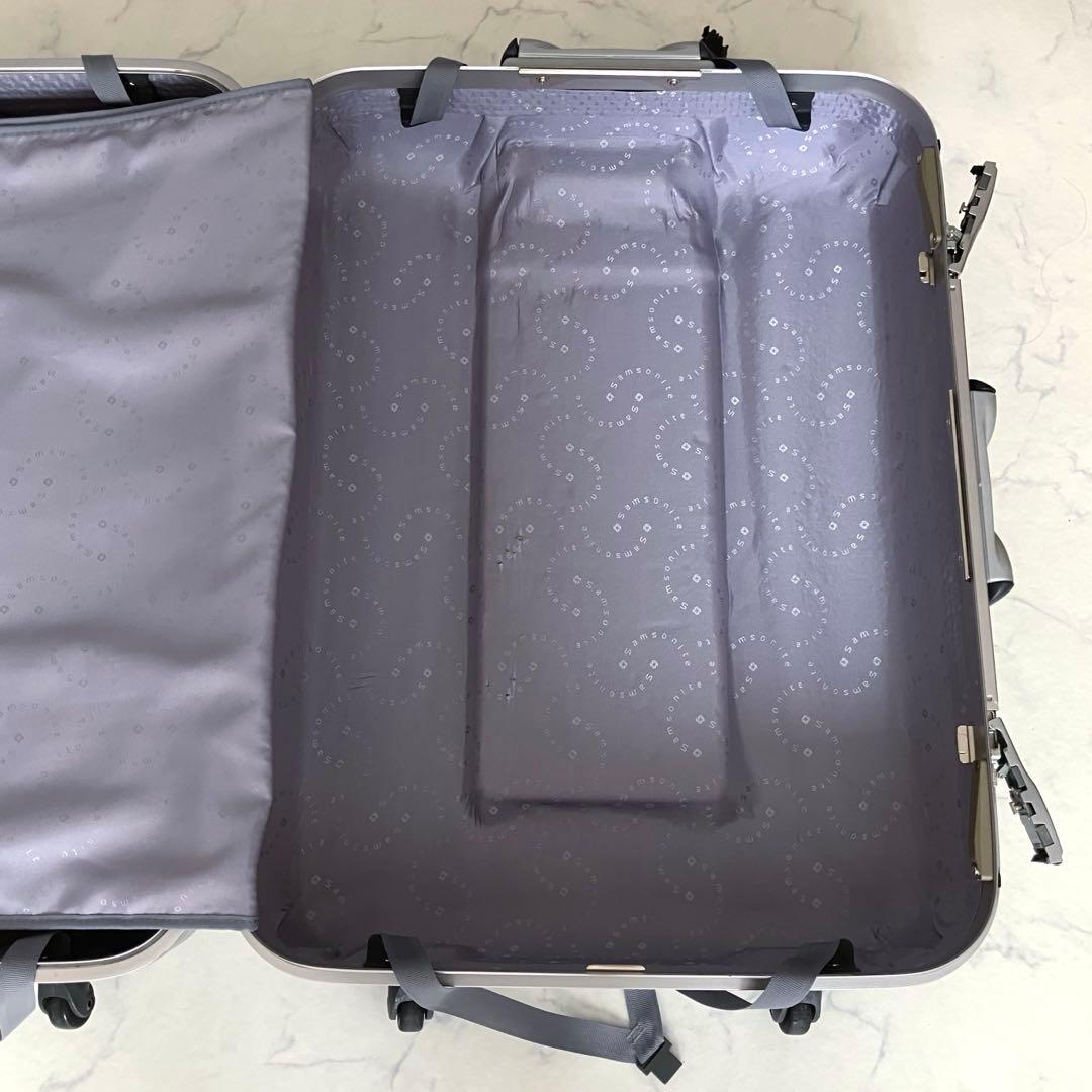 廃盤 サムソナイト シルエットMV 97ℓ スーツケース シルバー　大容量