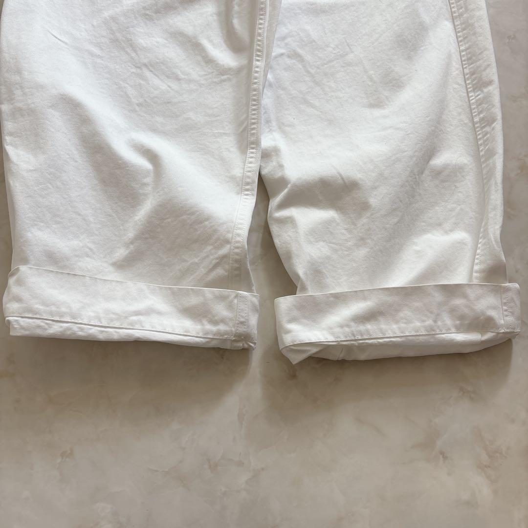 LOEFF コットンツイル 2タックパンツ