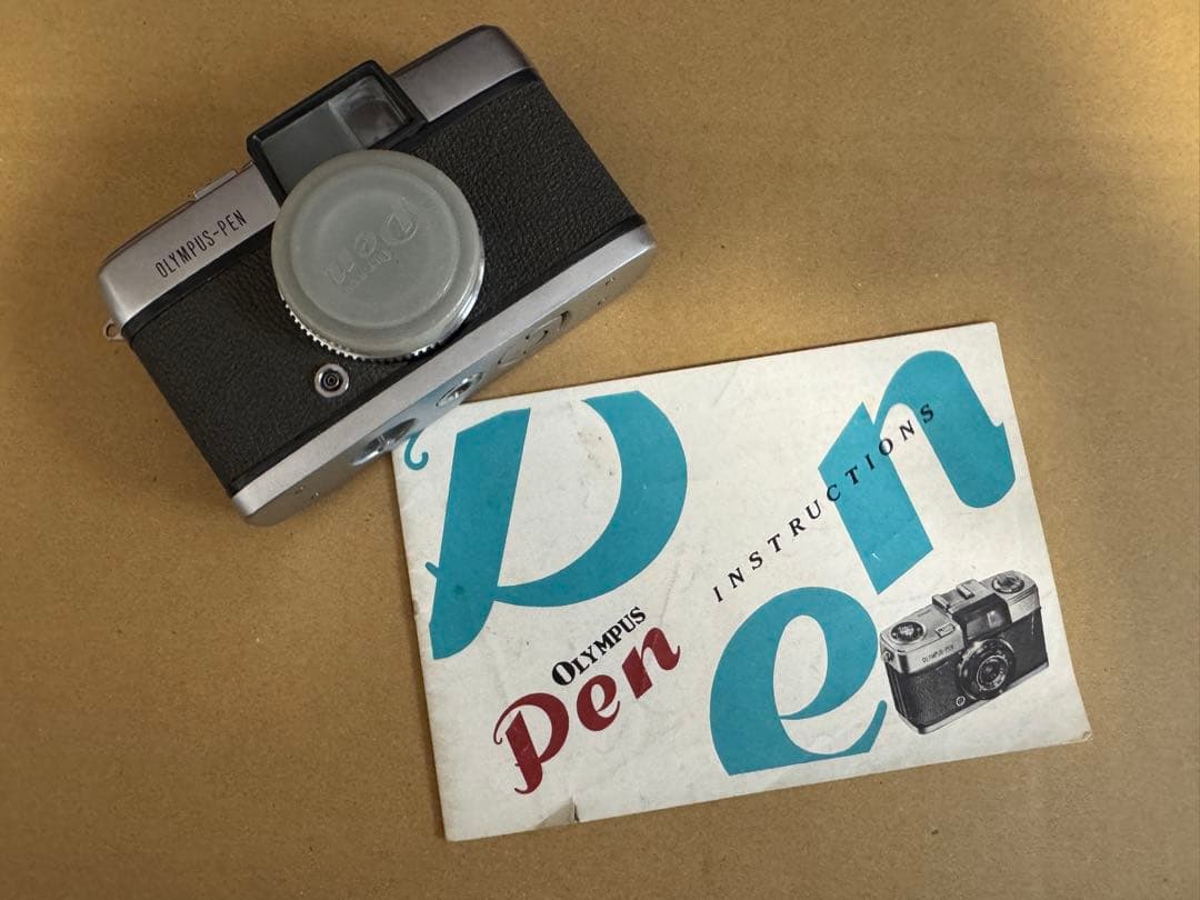 【フィルムカメラ】 OLYMPUS PEN ＆ 取扱説明書