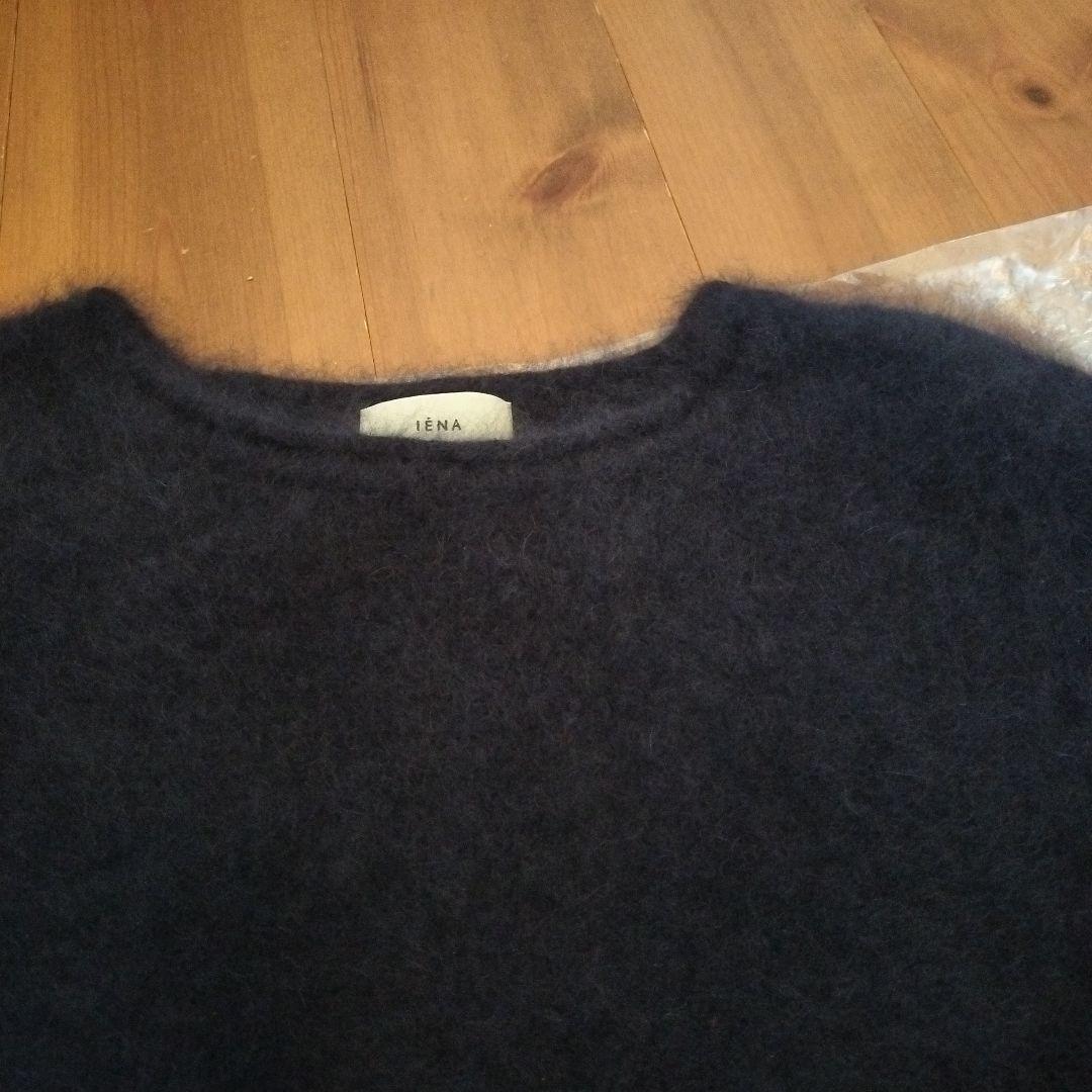 hidegen　IENA fluffyファー プルオーバー　ネイビー