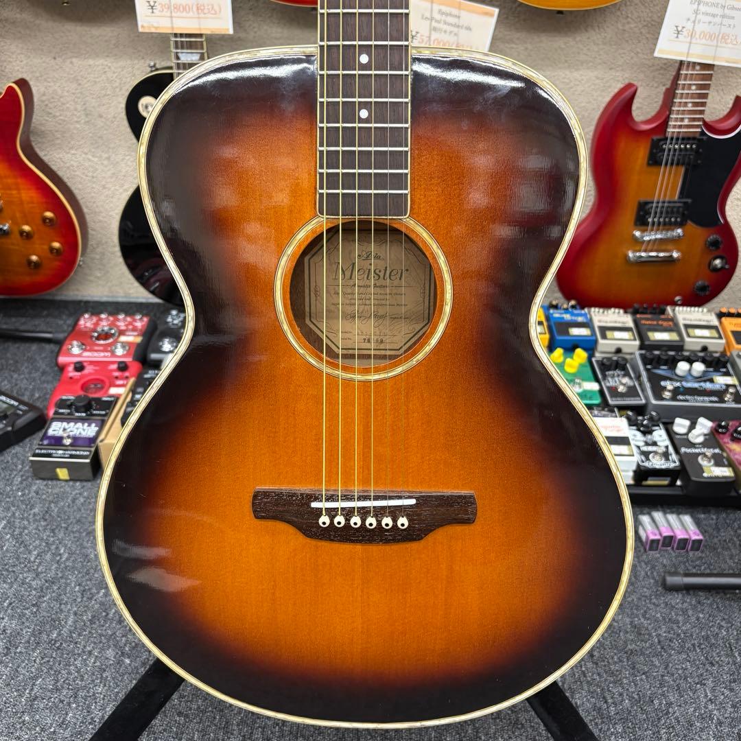 【10939】ARIA Meister AMS-01BS アコースティックギター