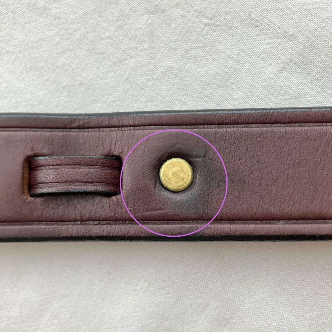 TORY LEATHER 2260 フック型バックルブライドルレザーベルト