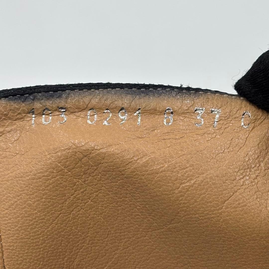 GUCCI グッチ GGキャンバス ロングブーツ サイズ37 約24㎝ ブラック
