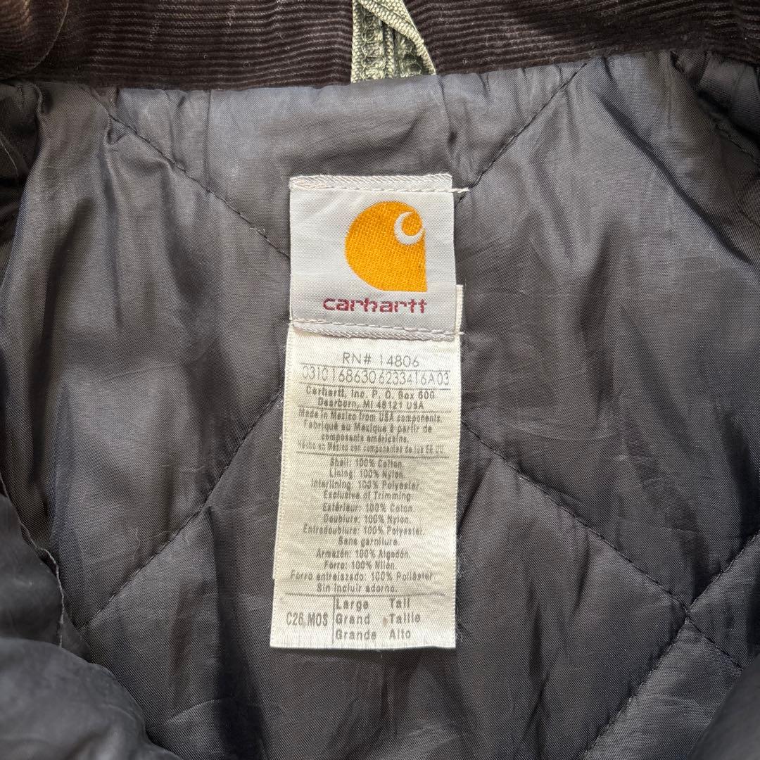 極上 Carhartt カーハート トラディショナルコート MOS モス USA