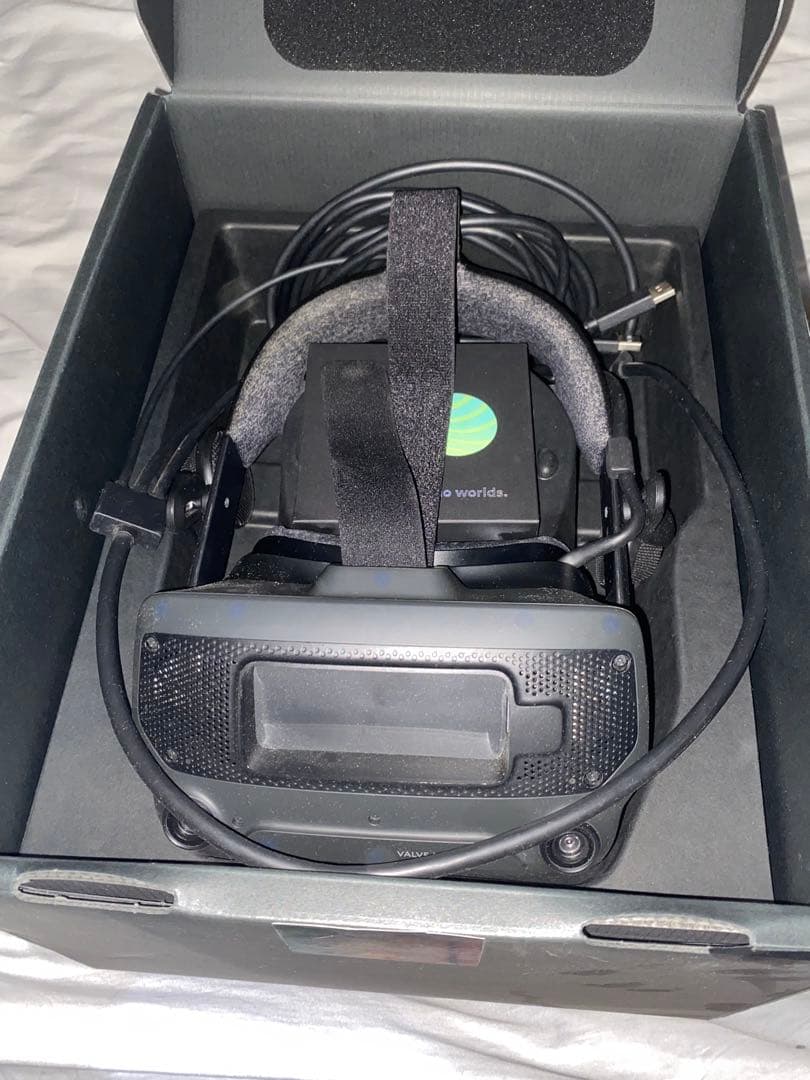 【ジャンク品】 Valve index ヘッドセット　コントローラー