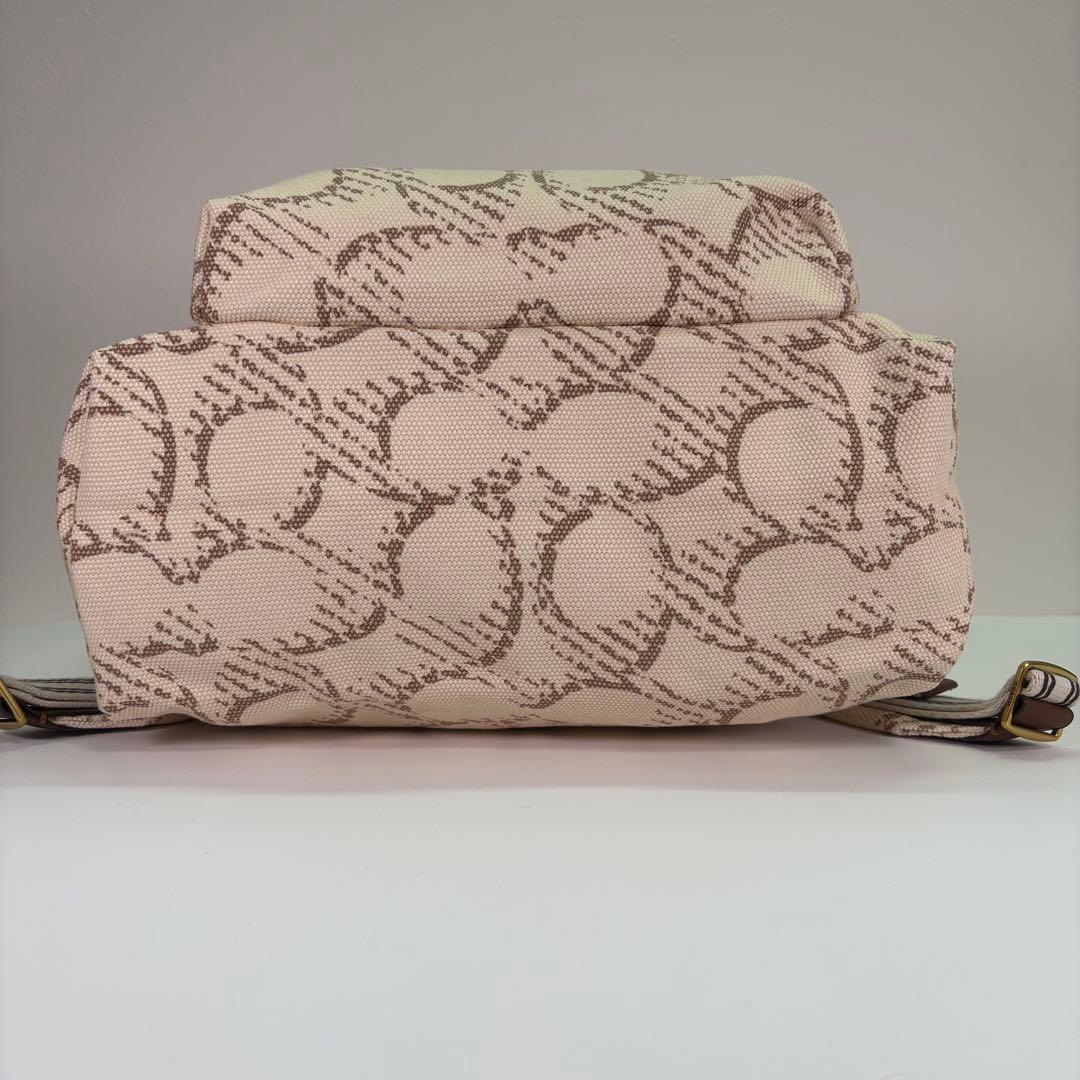 【COACH】 タグ有り カーゴ バックパック アイボリー デニム