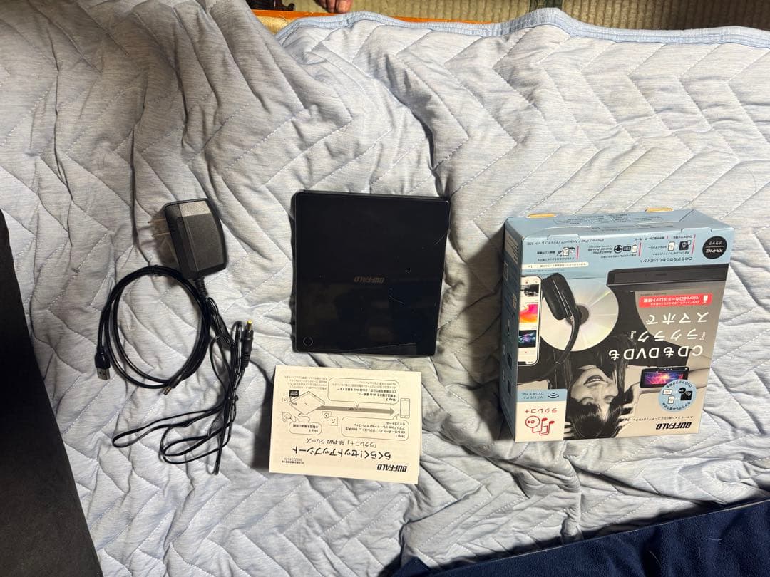 よ*し様 BUFFALO RR-PW2 ブラック CD/DVDプレーヤー