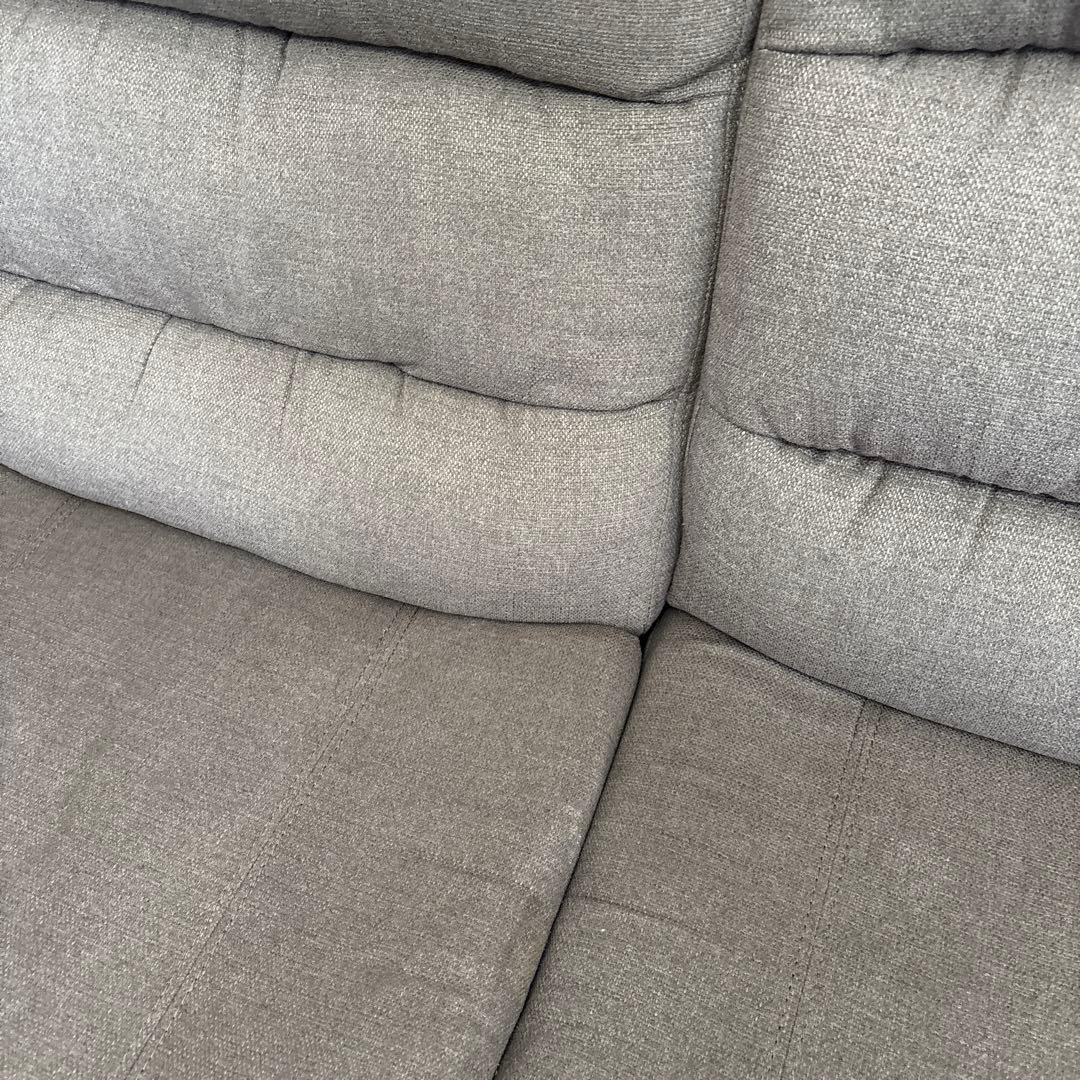 ニトリ　電動リクライニングソファ　３人掛け