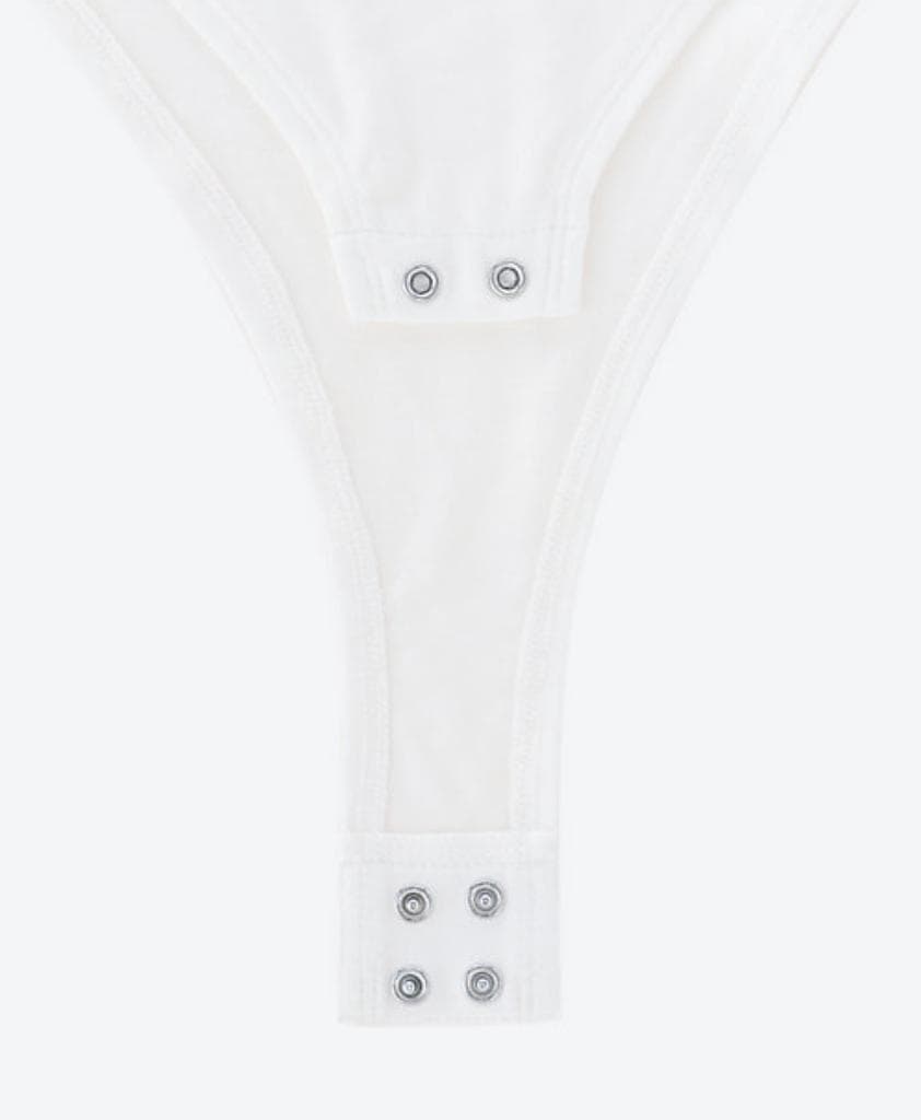 【Determ】Collagen Button Up Bodysuit