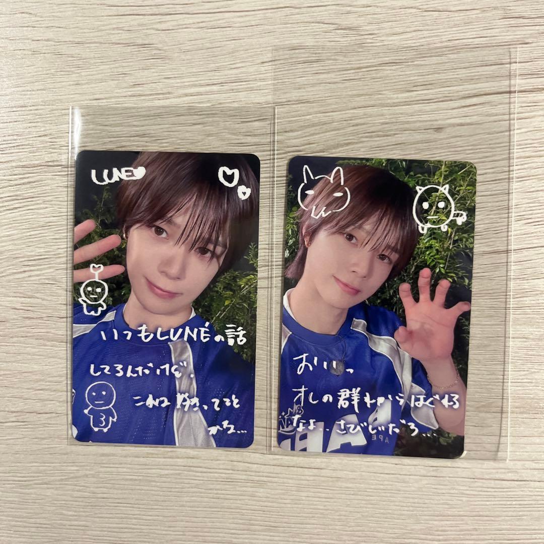 &TEAM k ケイ　Back to Life ラキドロ　手書き　デコトレカ