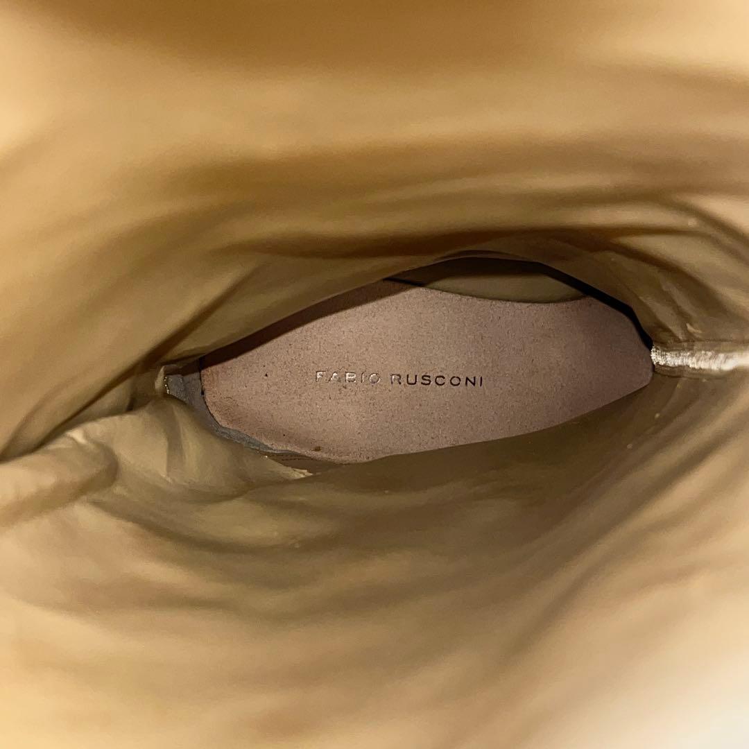 ⭐️未使用級⭐️　ファビオルスコーニ　ロングブーツ　ジョッキーブーツ　ブラウン