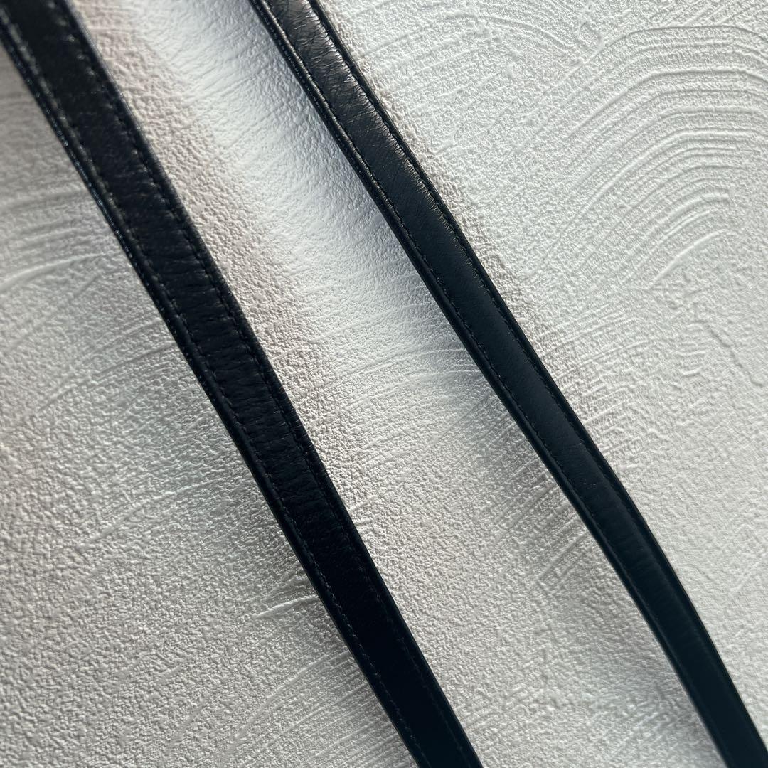 FENDI フェンディ ショルダーストラップのみ ブラック シルバー金具 フック