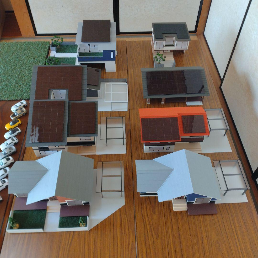 50分の1，平屋＆ロフト内外模型No.94『気分は北欧Ⅱ』