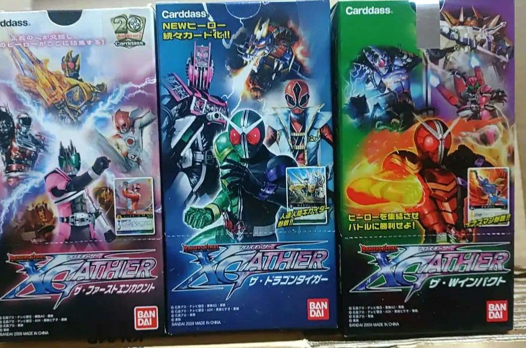 レンジャーズストライク　クロスギャザー　６BOXSET ①②③④⑤⑦未開封BOX