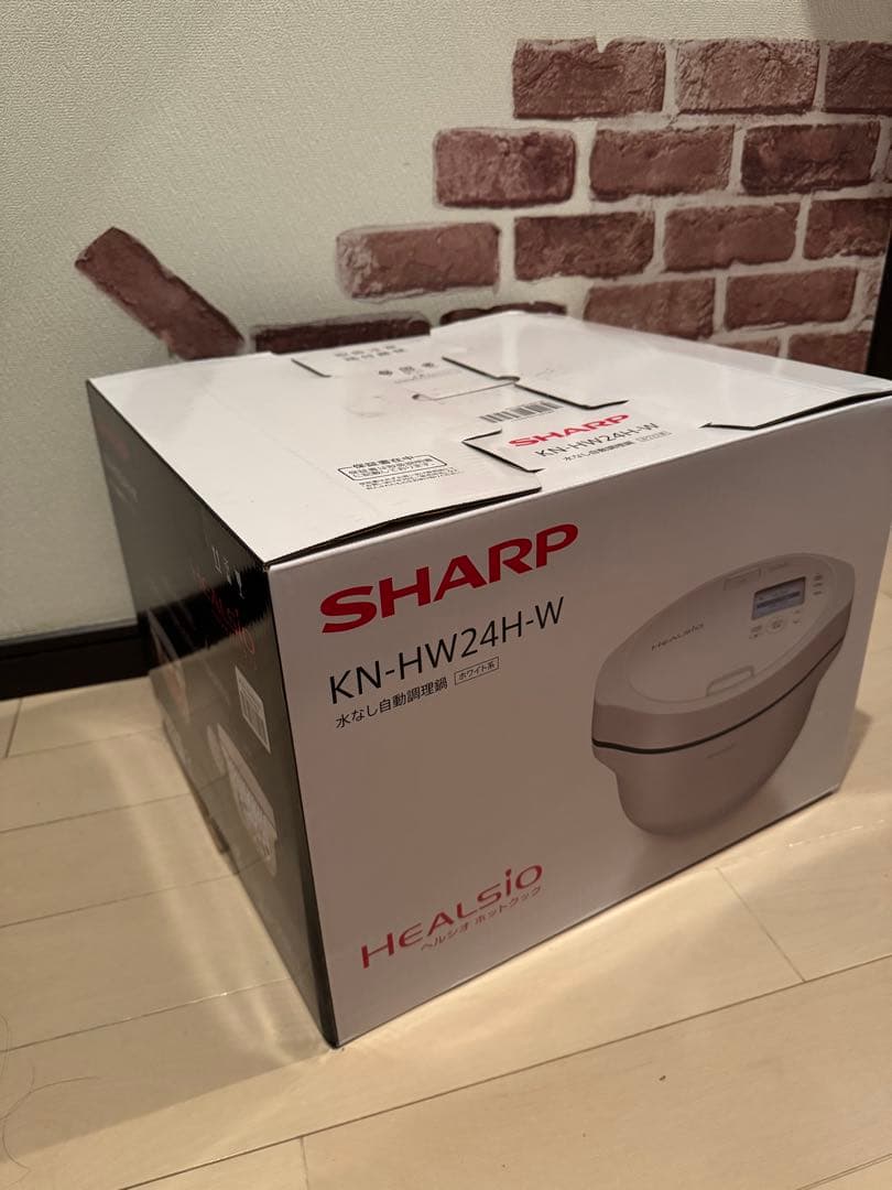 SHARP ヘルシオ ホットクック KN-HW24H-W （プレミアムホワイト）