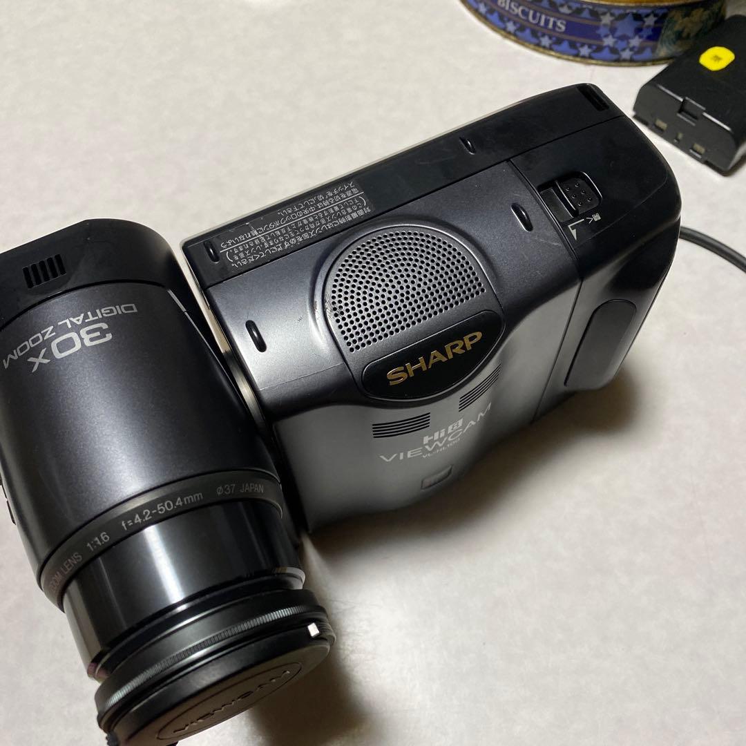 動作品　SHARP Hi8 ビデオカメラ VL- HL100 ⑧