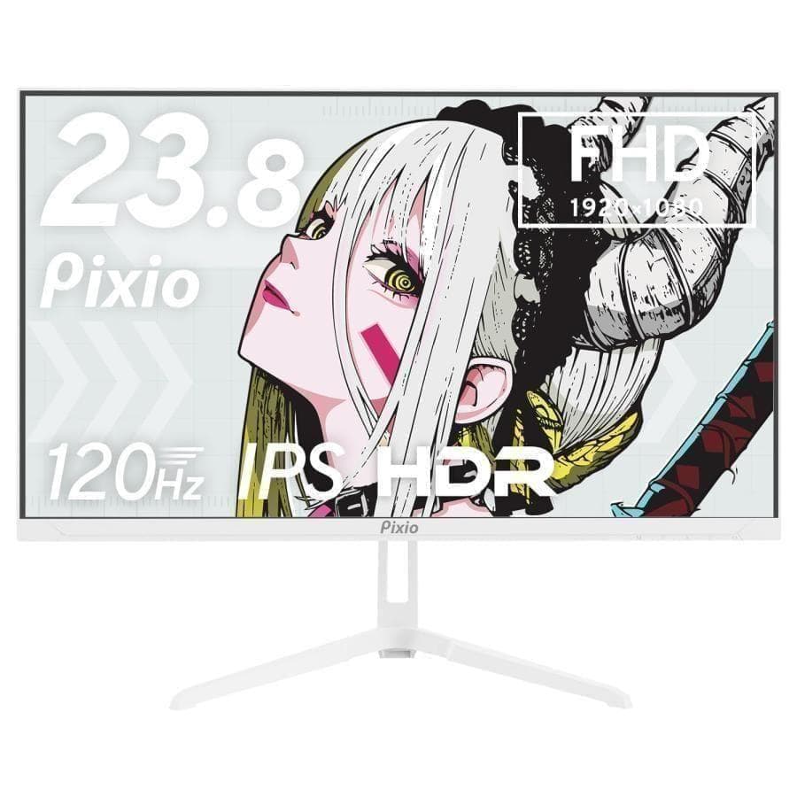 Pixio PX246 Wave White ゲーミングモニター 23.8インチ