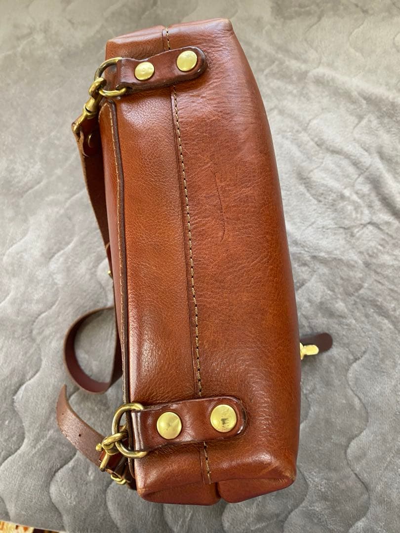 【お値下げ】HERZ ラックスリュック R-143-N ブラウン(内ポケット付)