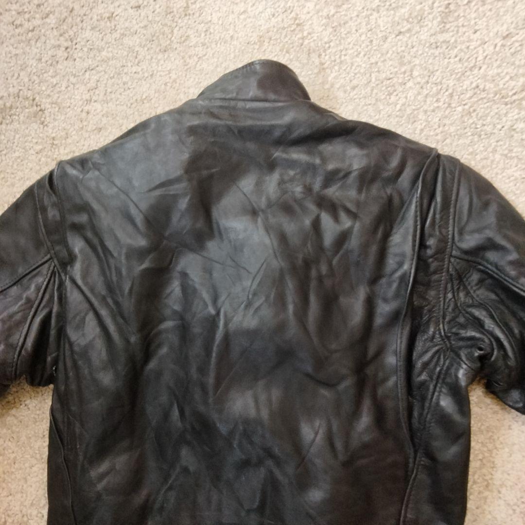 Schott ショット レザーシングルライダースジャケット 36　ライナー付き