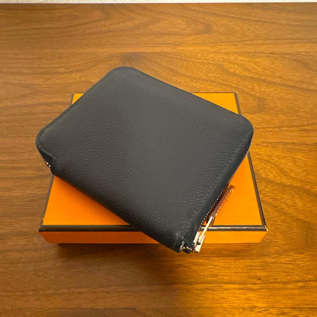 エルメス　シルクインコンパクト　キャバン　ノアール