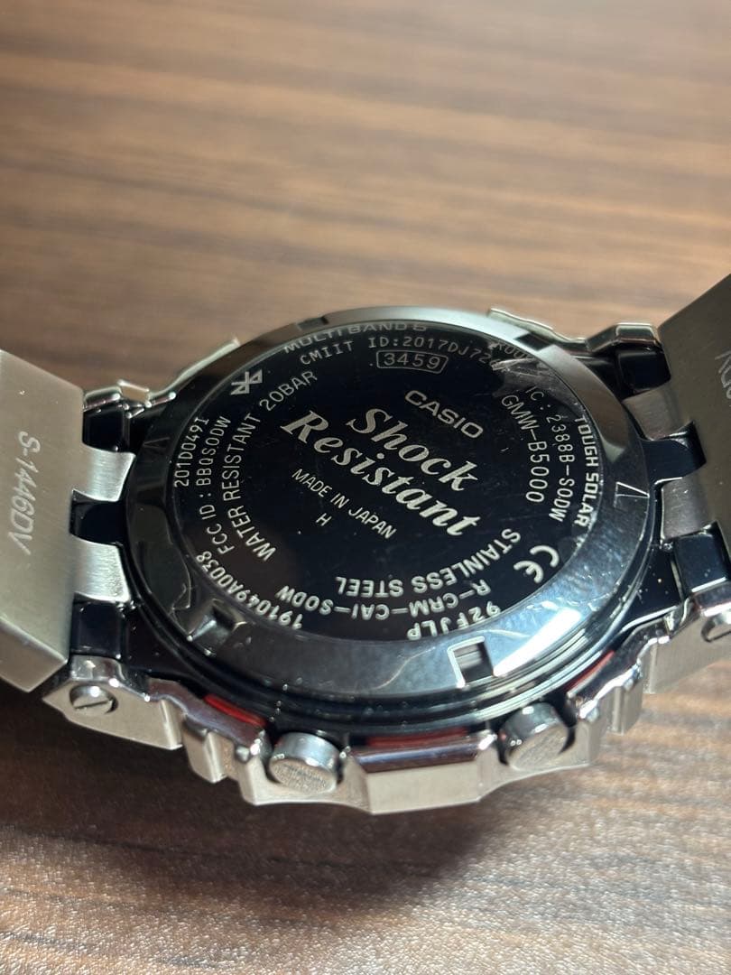 m G-SHOCK GMW-B5000D-1JF フルメタル 美品