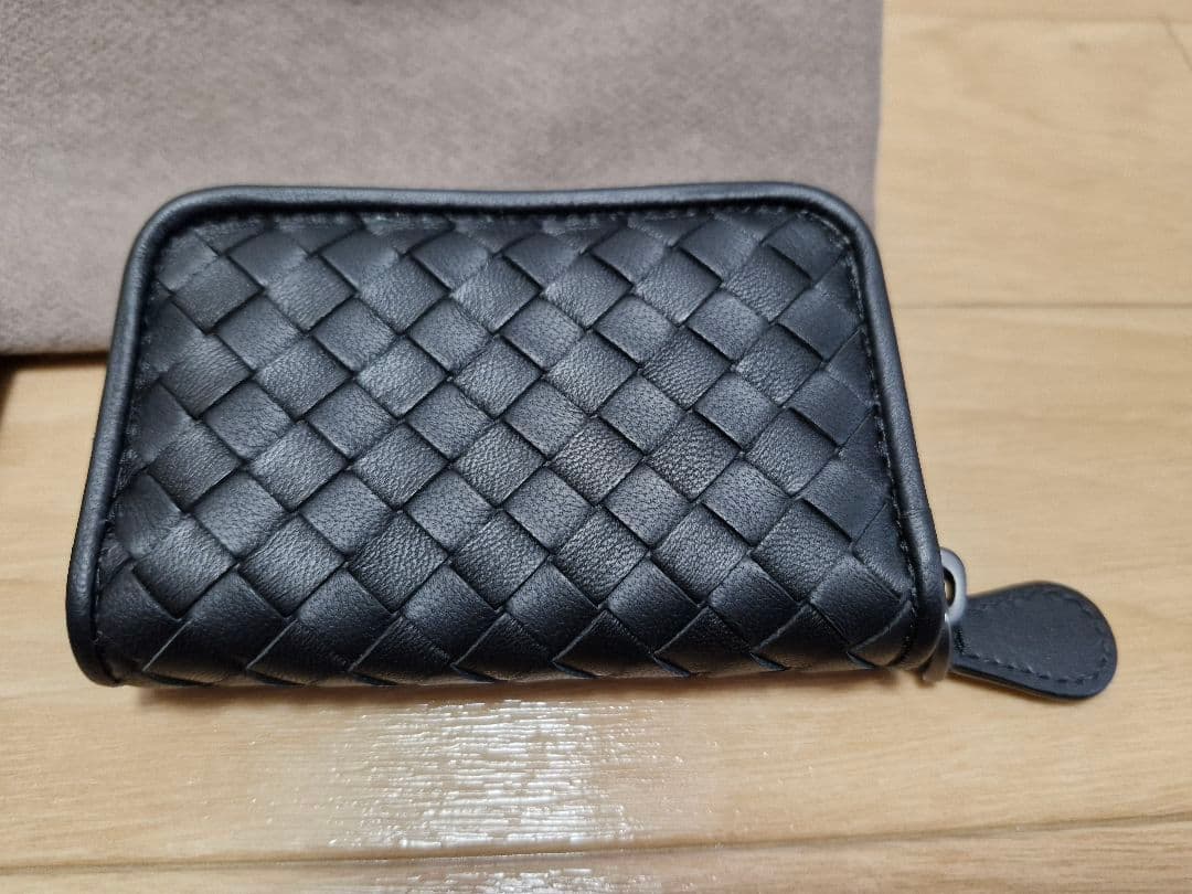 ボッテガヴェネタ イントレチャート 未使用 ケース 小銭入れ ブラック