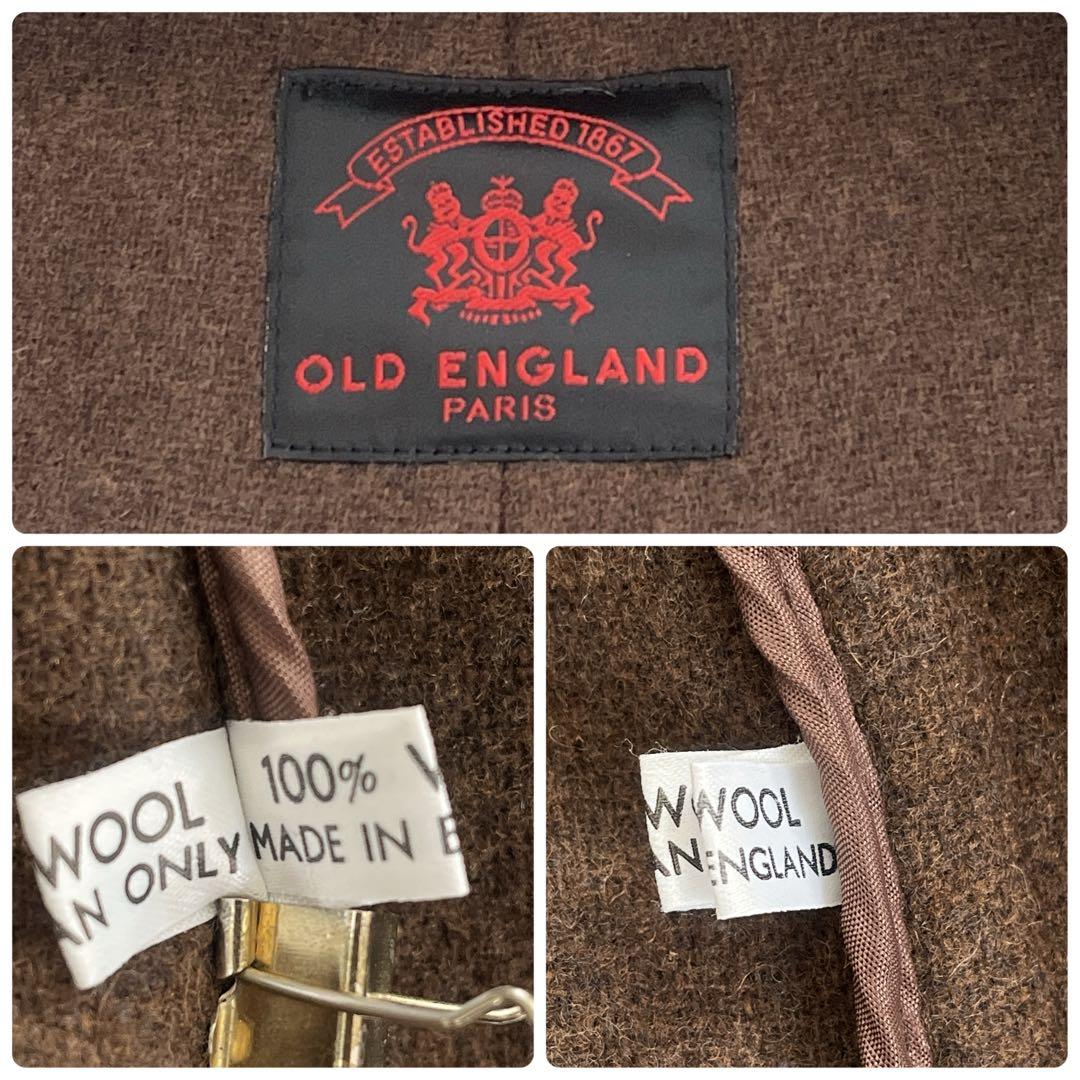 OLD ENGLAND ダッフルコート ムーアブルック ヘリンボーン 英国製