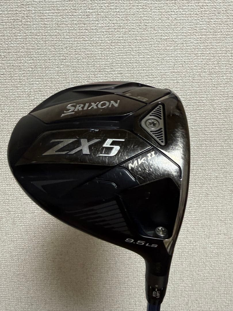 スリクソン ZX5 LS MkⅡ ドライバー 9.5° カスタムシャフト