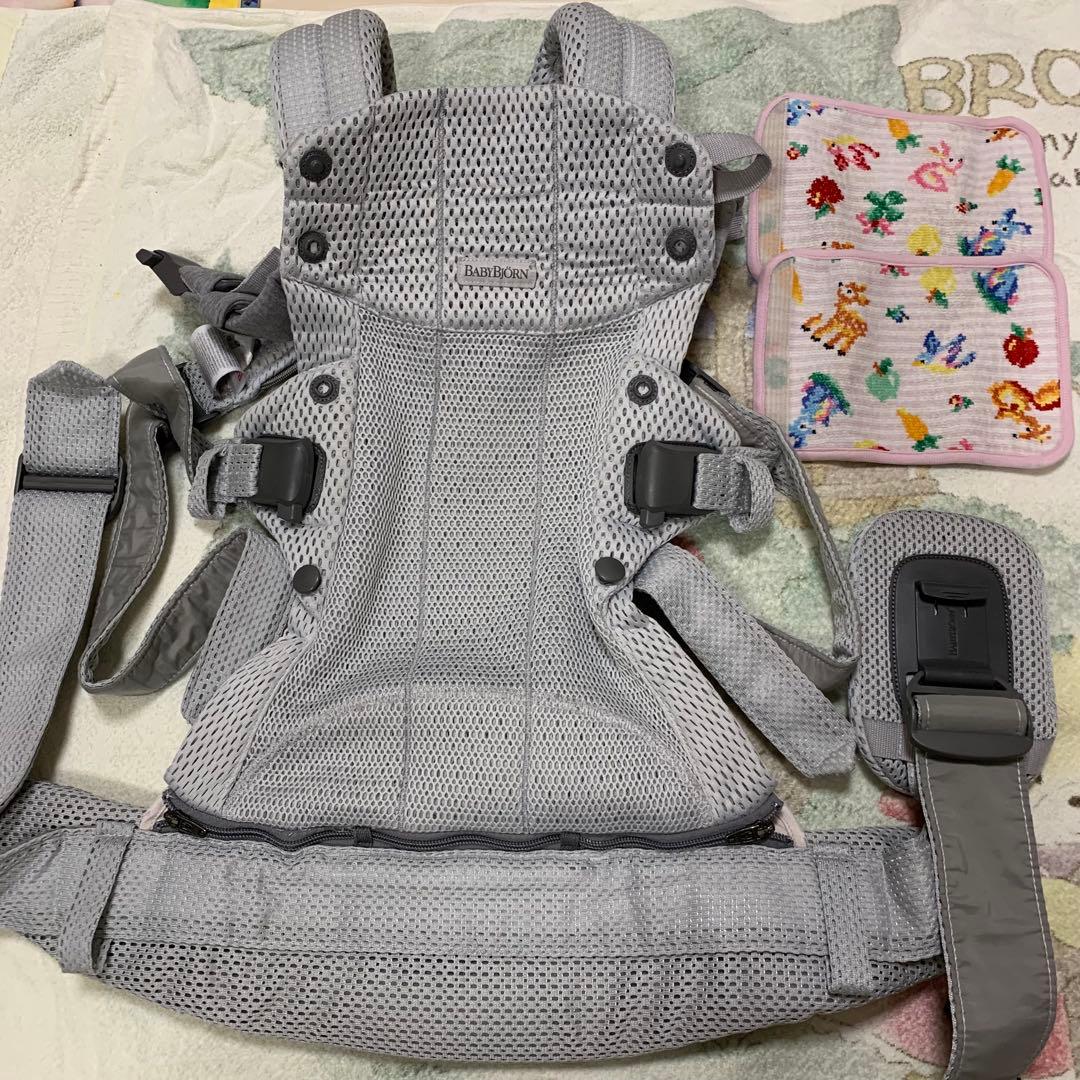 ベビービョルン ハーモニー シルバー 抱っこ紐　赤ちゃん　新生児
