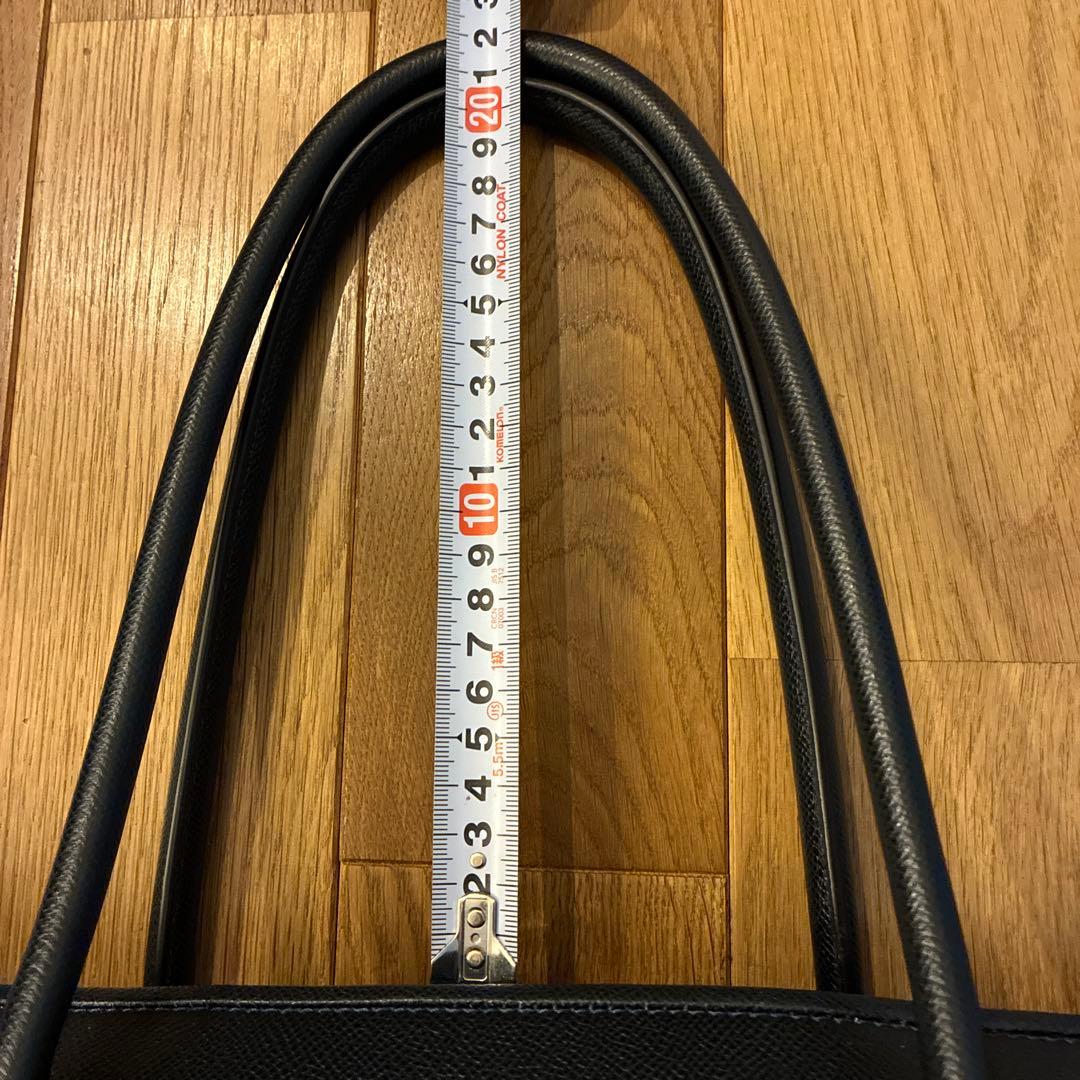 Cisei ＋h レザートートバッグ　ネイビー