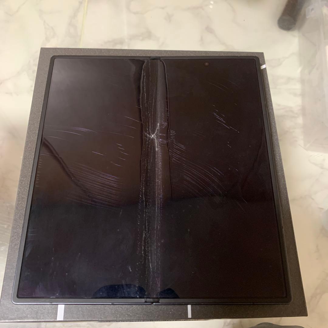 Galaxy Z Fold7 256訳あり メインディスプレイ割れ／サブ画面正常