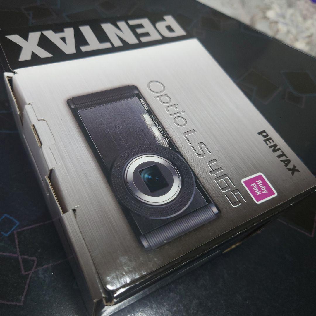 PENTAX Optio LS465 ピンク 16MP 5倍ズーム 新品未使用