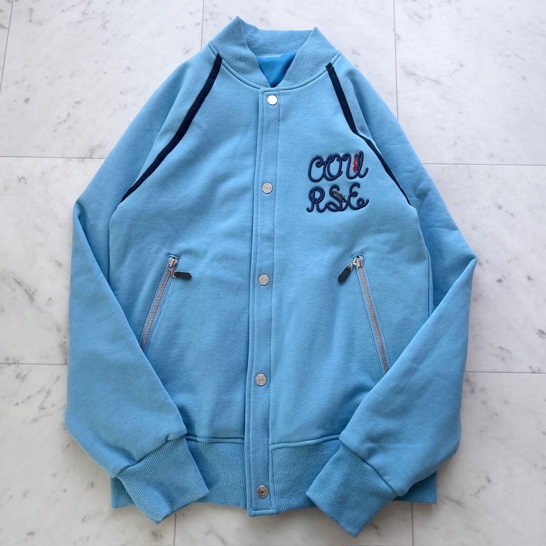 COURSE 2025AW ジャージ ブルゾン セットアップ ブルー 美品 48
