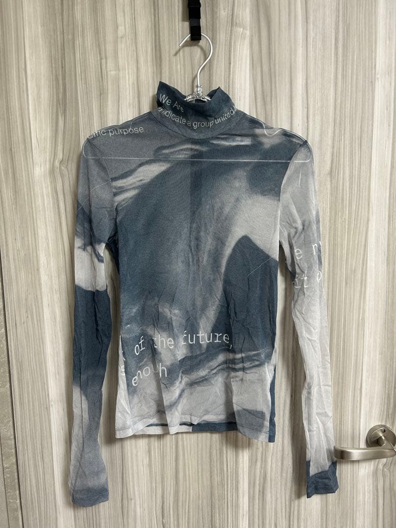 グラフィックメッシュトップス grafic mesh tops