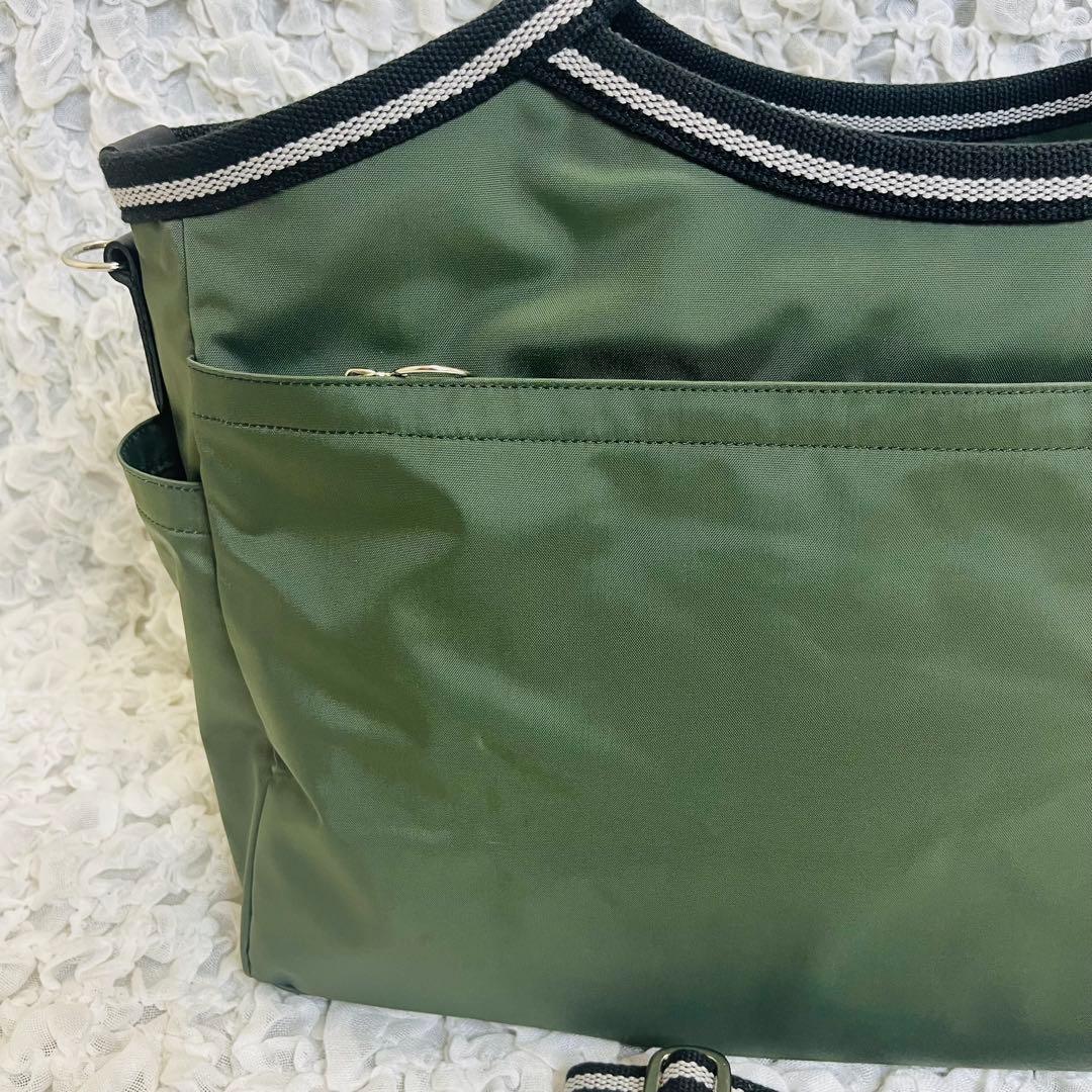 agnes b.アニエスベー ボストンバッグ 大容量 ショルダー2wayナイロン