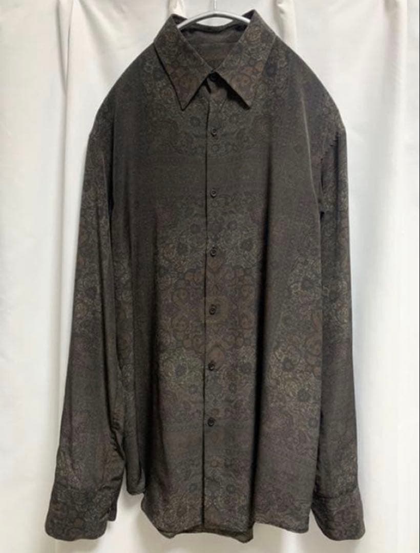 ラッドミュージシャン　ペルシャ柄　デシンシャツ　44 L