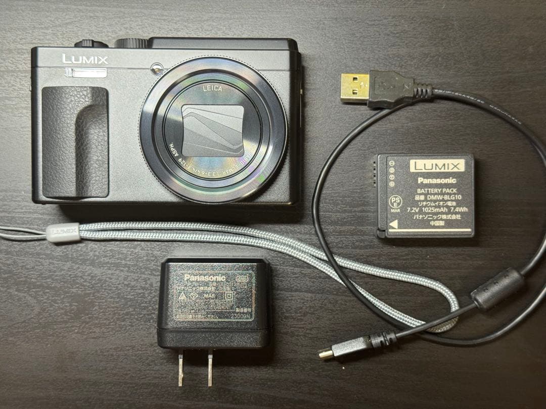 Panasonic LUMIX DC-TZ95D ブラック （カメラポーチ付き）