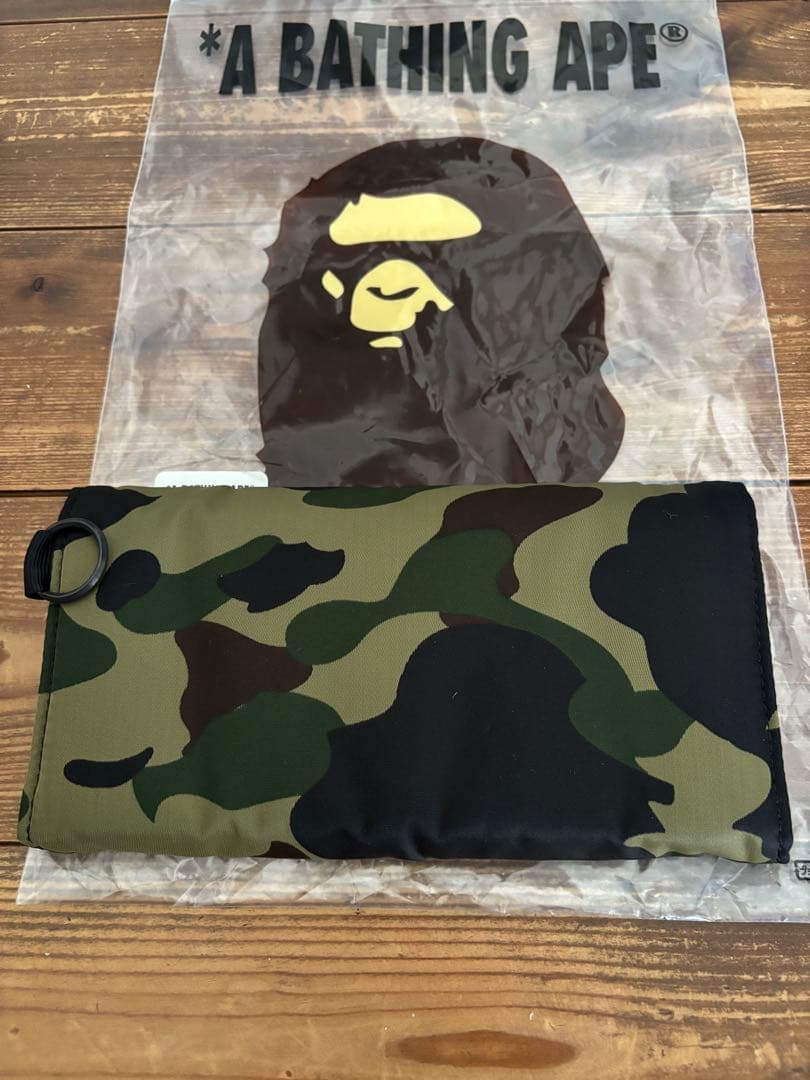A BATHING APE 迷彩柄 長財布 PORTER カモフラ コラボ 新品