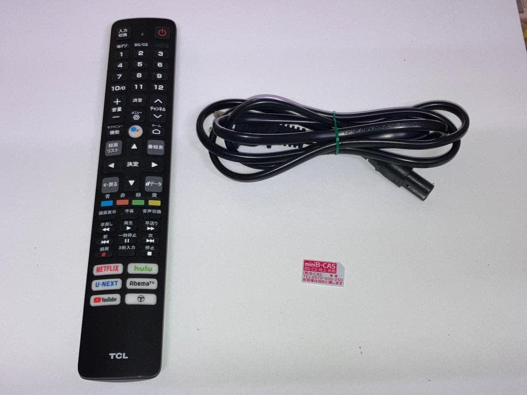 ★美品★TCL　32V型　FHDスマートテレビ　32S5200A　2021年製