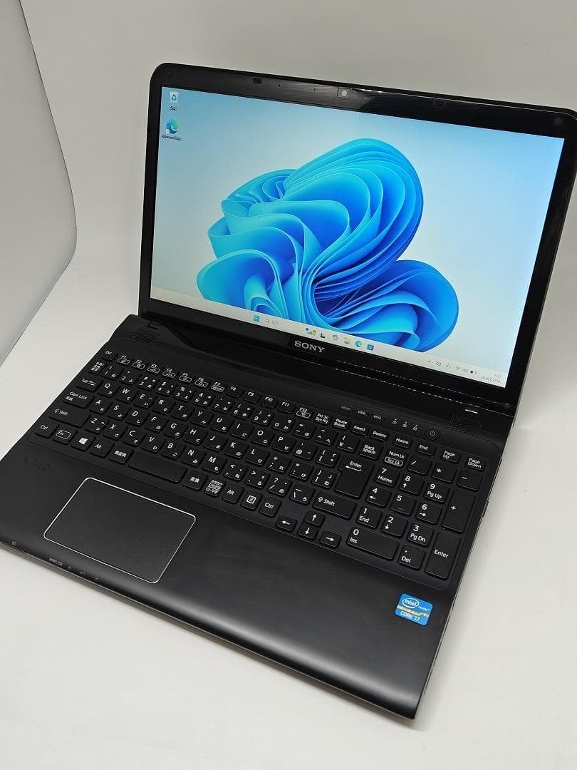 【SONY】爆速 Corei7/新品SSD256GB ノートパソコン 8G B4