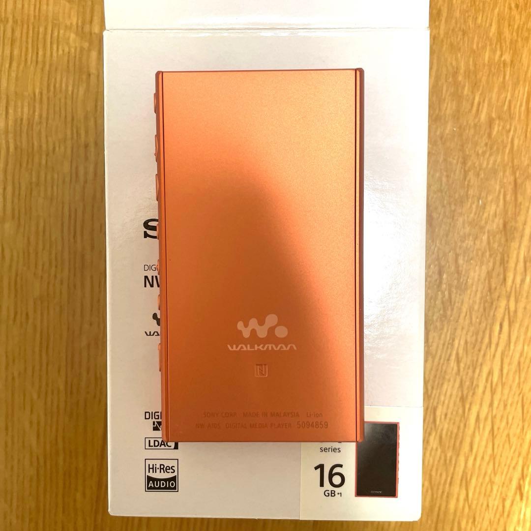 SONY NW-A105 デジタルオーディオプレーヤー 16GB オレンジ