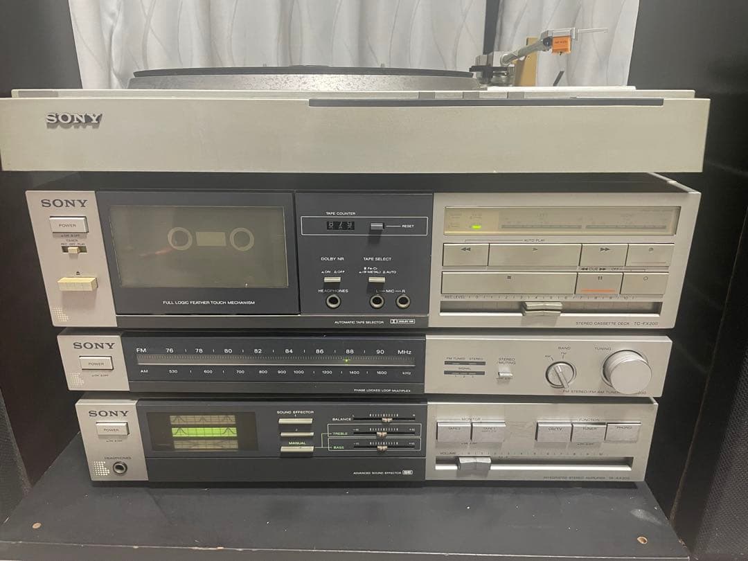 アンプ SONY TA-AX200, TC-FX200, ST-JX200,..