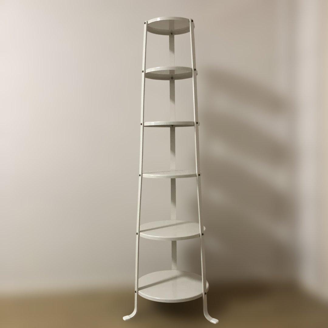 私の部屋 スチールパンスタンド 6段 ホワイト