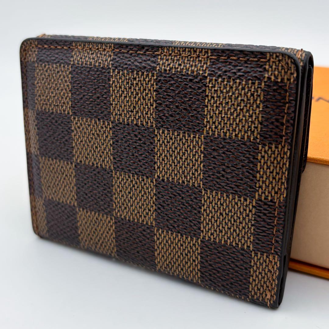 【超美品】ルイヴィトン ラドロー ダミエ ケース