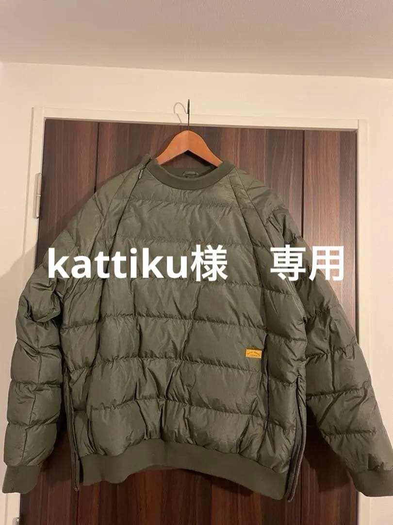 ネイタルデザイン　NANGA プルオーバーダウンジャケット サイズM