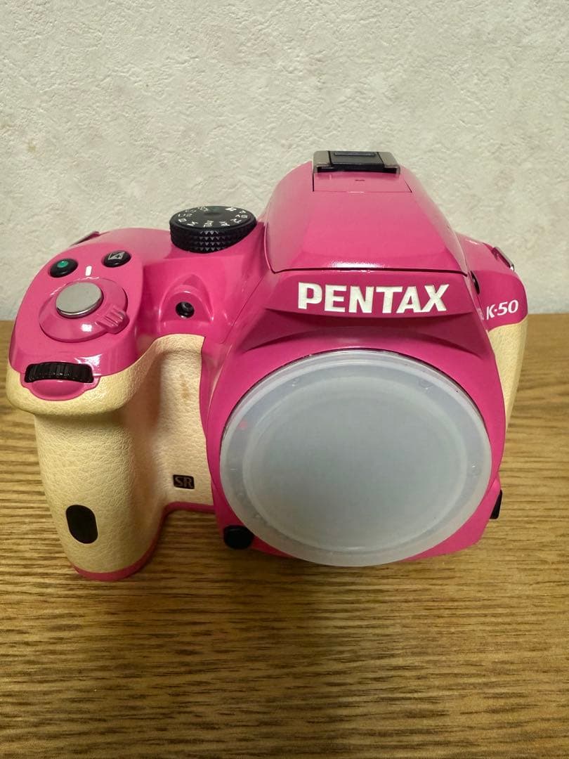 PENTAX K-50 ピンク レンズ3本セット